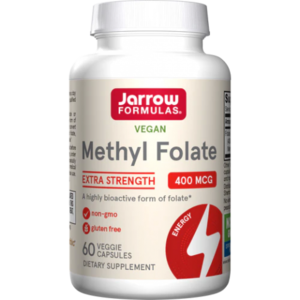 Methyl Folate jar - B-9 фолиевая кислота (400 мкг, 60 капс)
